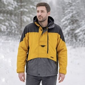 Vintage Cornice 90s Ski Snowboarding Moto Jacket Retro Colorblock Winter M